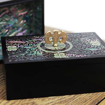 [KOREAN MUSEUM LIFE] najeon tangcho ornament business card holder