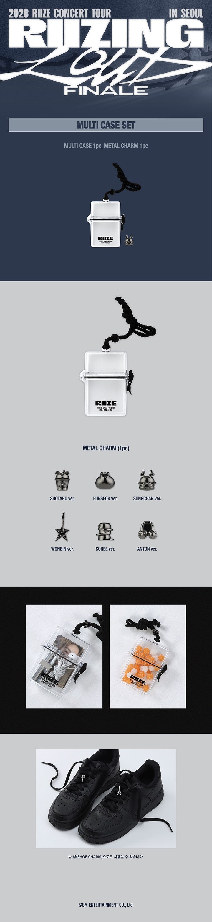 [RIZE] CONCERT TOUR [RIIZING LOUD] FINALE IN SEOUL OFFICIAL MERCH (Member)