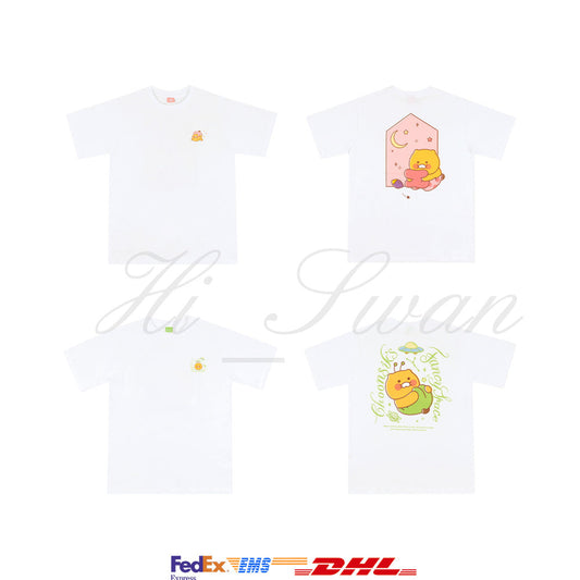 [KAKAO FRIENDS] Byulbyul Choonsik short-sleeved T-shirt OFFICIAL MD