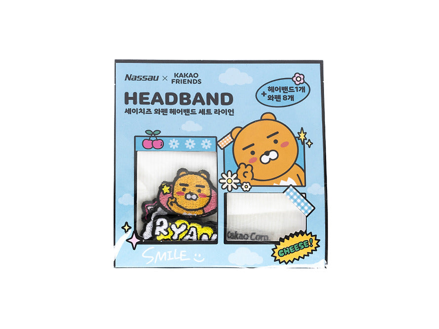 [KAKAO FRIENDS] say cheese wappen hairband set