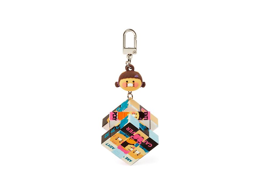 [KAKAO FRIENDS] netflix squid game x kakao friends ryan & choonsik cube keyring