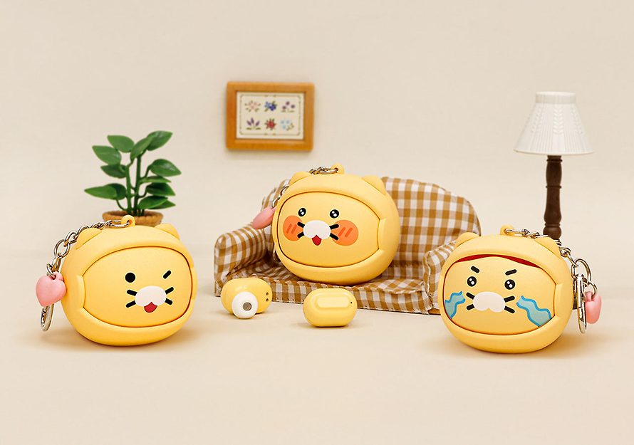 [KAKAO FRIENDS] Choonsik Face Moving Wireless Earphones