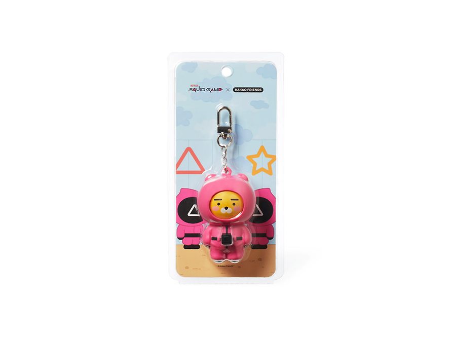 [KAKAO FRIENDS] netflix squid game x kakao friends ryan moving keyring
