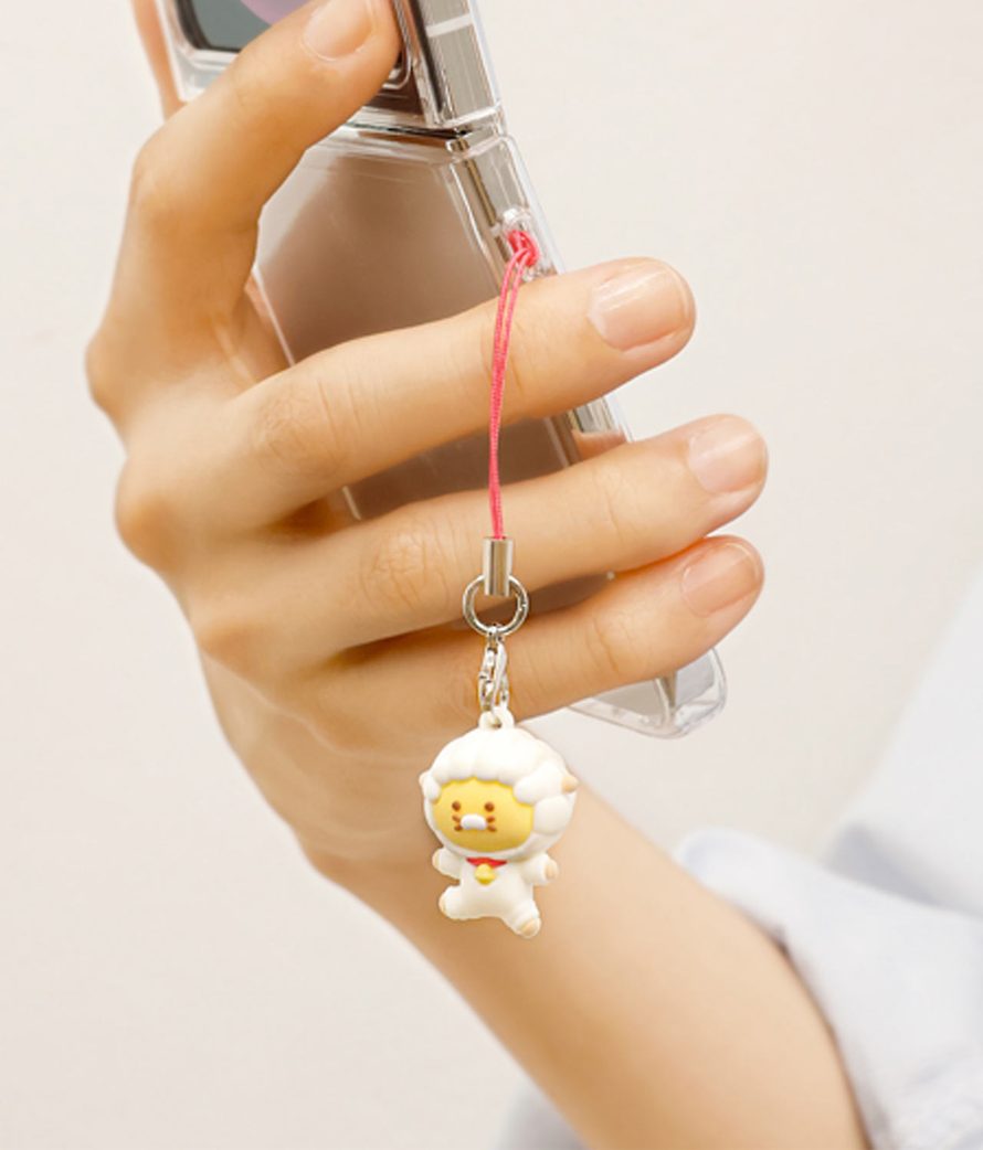 [KAKAO FRIENDS] choonsik figure phone keyring