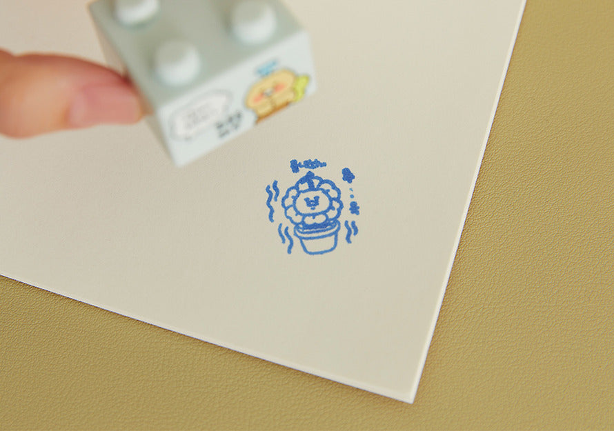 [KAKAO FRIENDS] choonsik today's fairy block stamp set