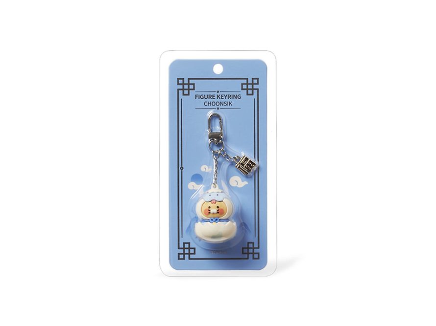 [KAKAO FRIENDS] blue snake costume figure keyring