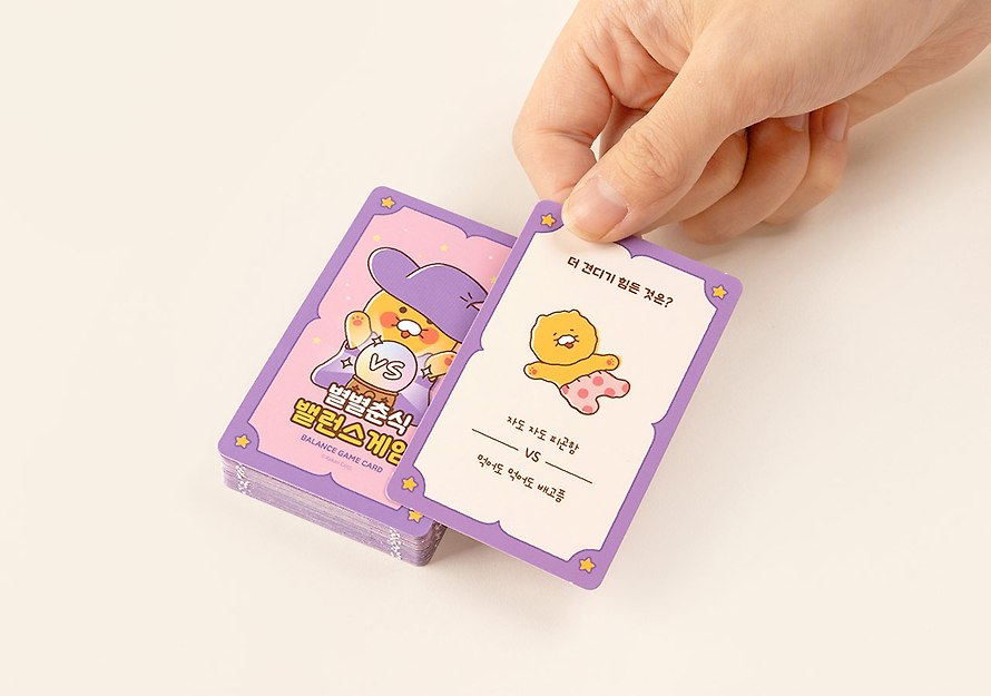 [KAKAO FRIENDS] choonsik balance game card