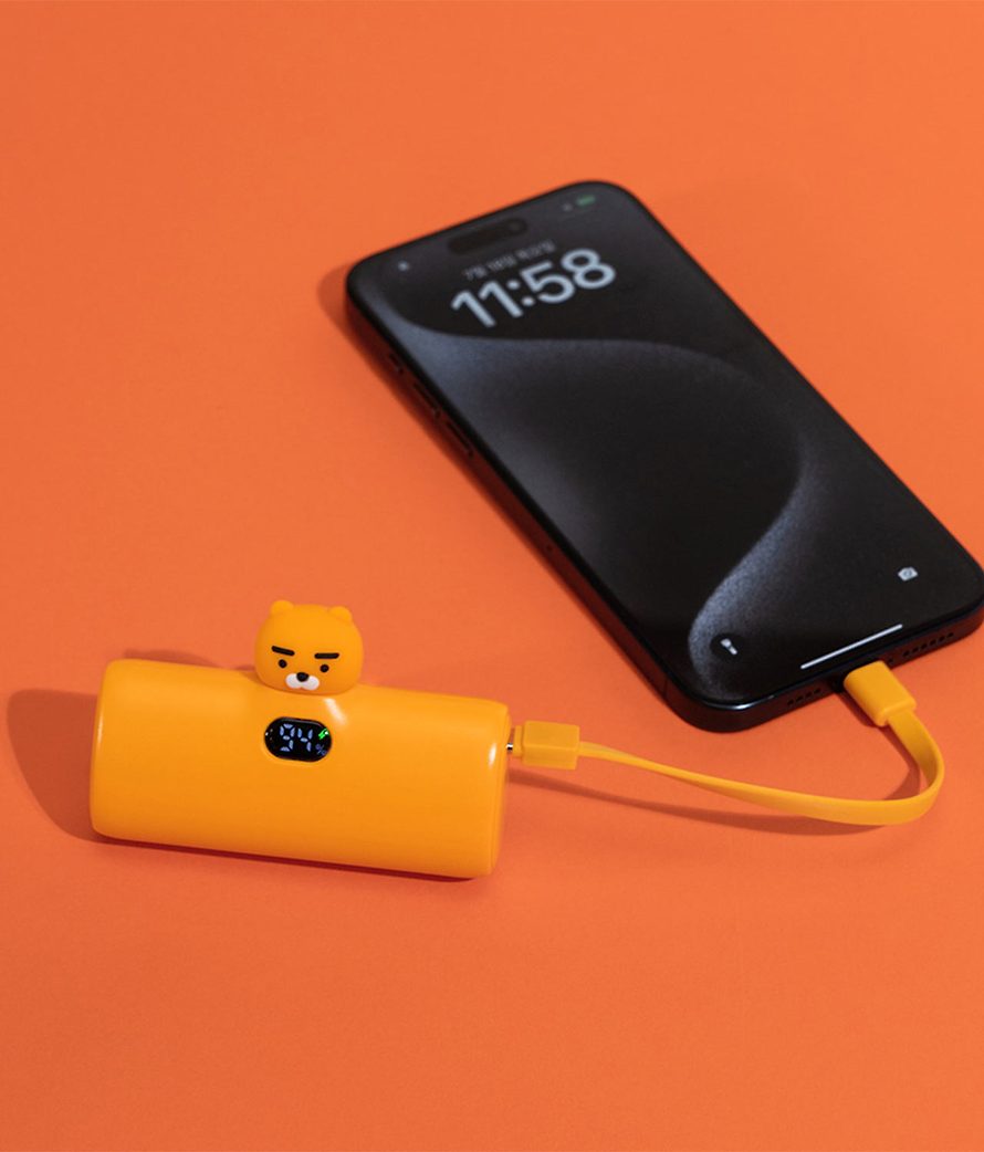 [KAKAO FRIENDS] Battery Bank 5000mAh C Type OFFICIAL MD