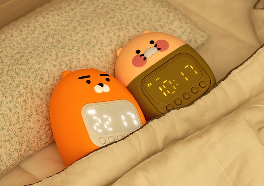 [KAKAO FRIENDS] Mood light clock Choonsik Ryan OFFICIAL MD