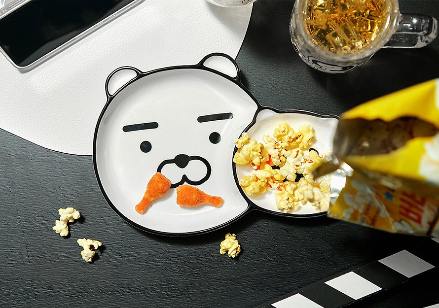 [KAKAO FRIENDS] Sharing plate Choonsik Ryan OFFICIAL MD