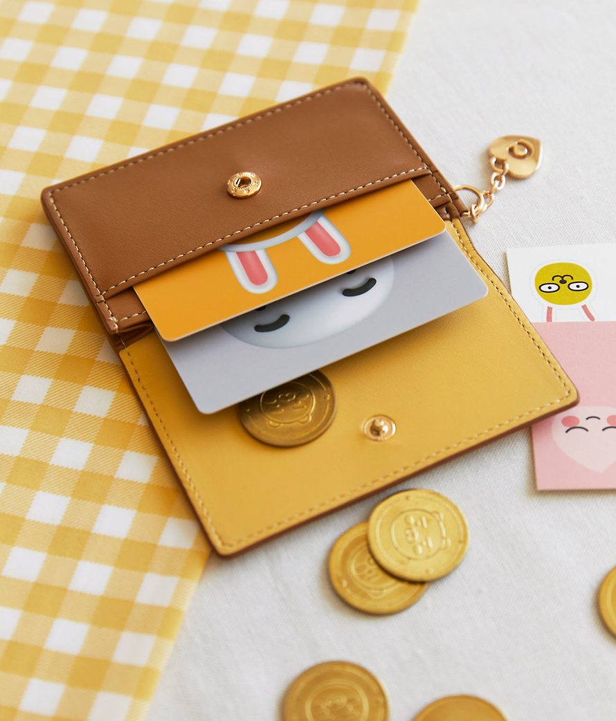 [KAKAO FRIENDS] Card wallet, keyring card wallet OFFICIAL MD