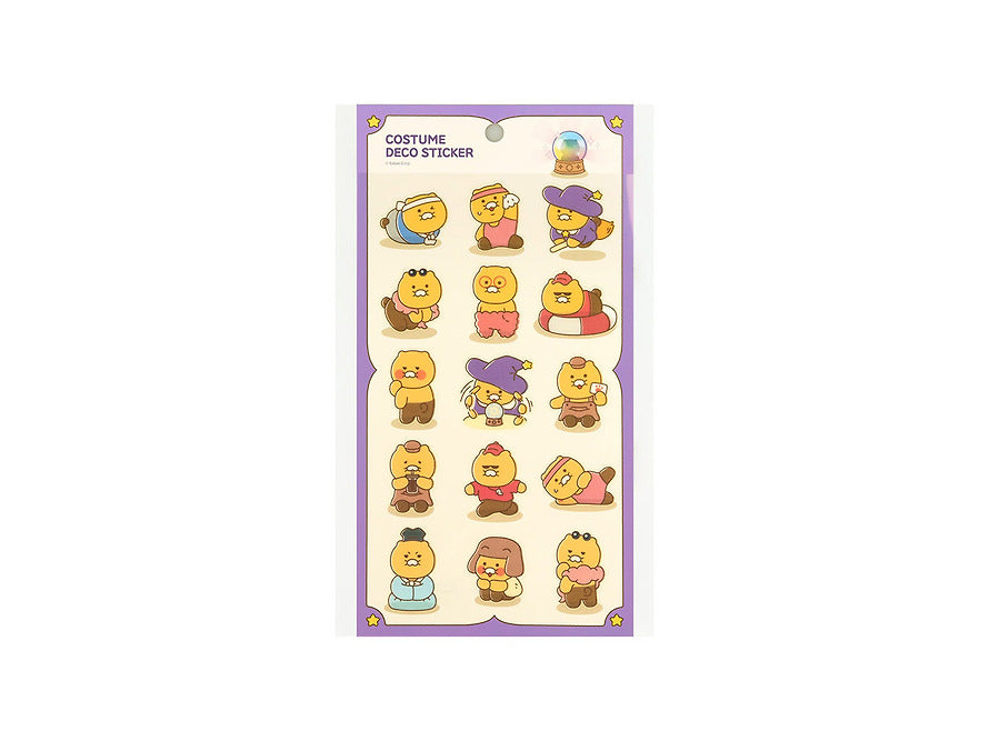 [KAKAO FRIENDS] Choonsik costume deco sticker OFFICIAL MD