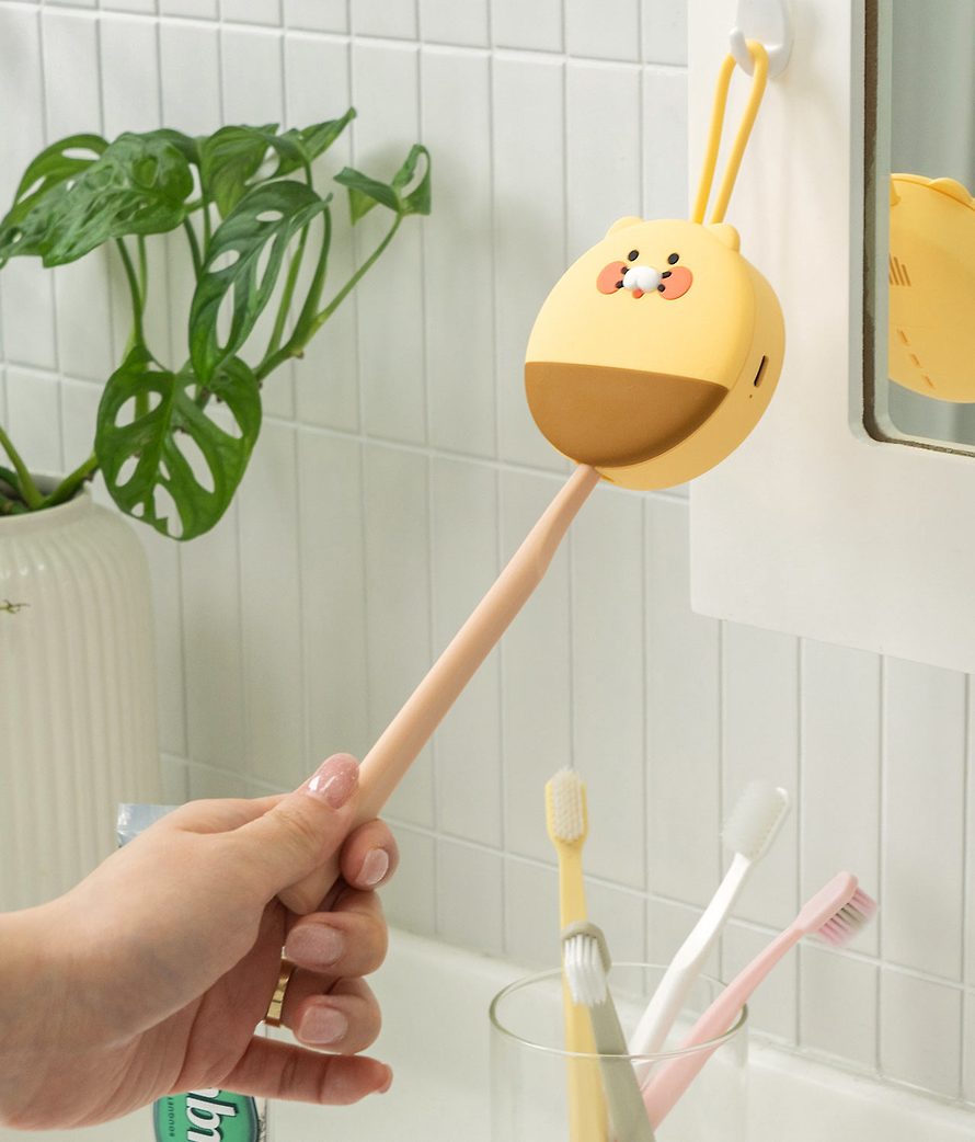 [KAKAO FRIENDS] Egg capsule UV toothbrush sterilizer OFFICIAL MD