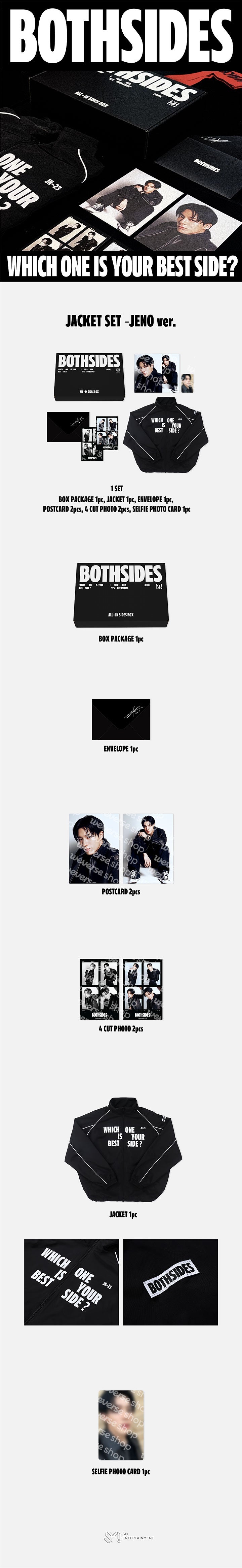 [NCT DREAM]NCT JNJM The 1st Mini Album [BOTH SIDES] OFFICIAL MD. (Apparel)