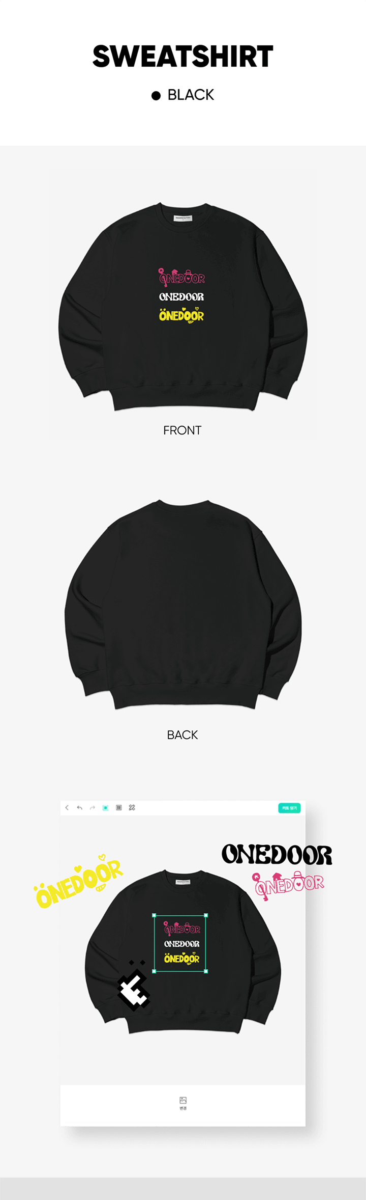 [BOYNEXTDOOR] SWEATSHIRT (BLACK)
