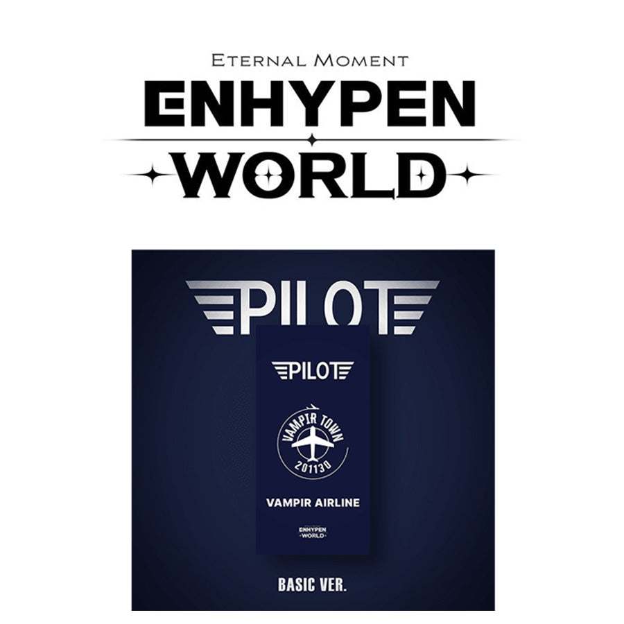[ENHYPEN] WORLD COUPON CARD COLLECTION] PILOT BASIC ver.