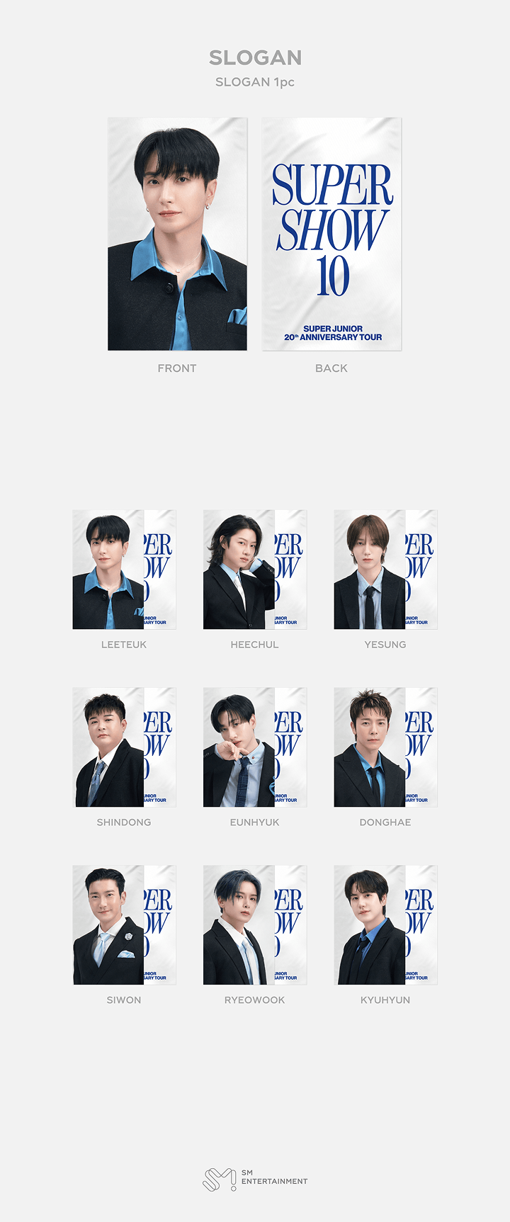 [SUPER JUNIOR] CONCERT <SUPER SHOW 10> OFFICIAL MD. Member ver.
