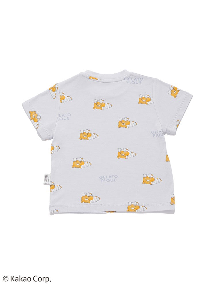 [KAKAO FRIENDS] kakao friends x gelato pique baby ryan & choonsik short-sleeve & shorts set