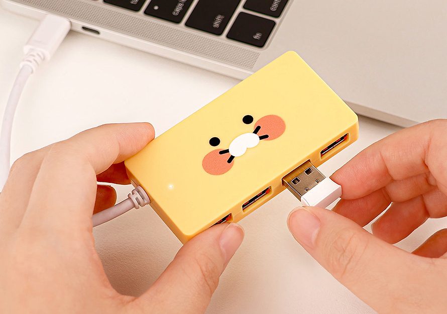 [KAKAO FRIENDS] USB Mega Hub Choonsik OFFICIAL MD