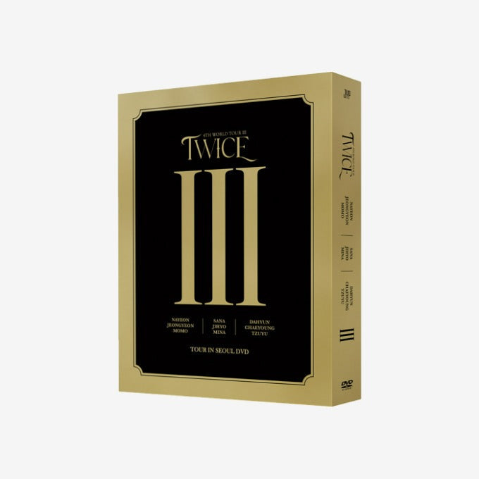 [TWICE] 4th world tour Ⅲ in seoul dvd