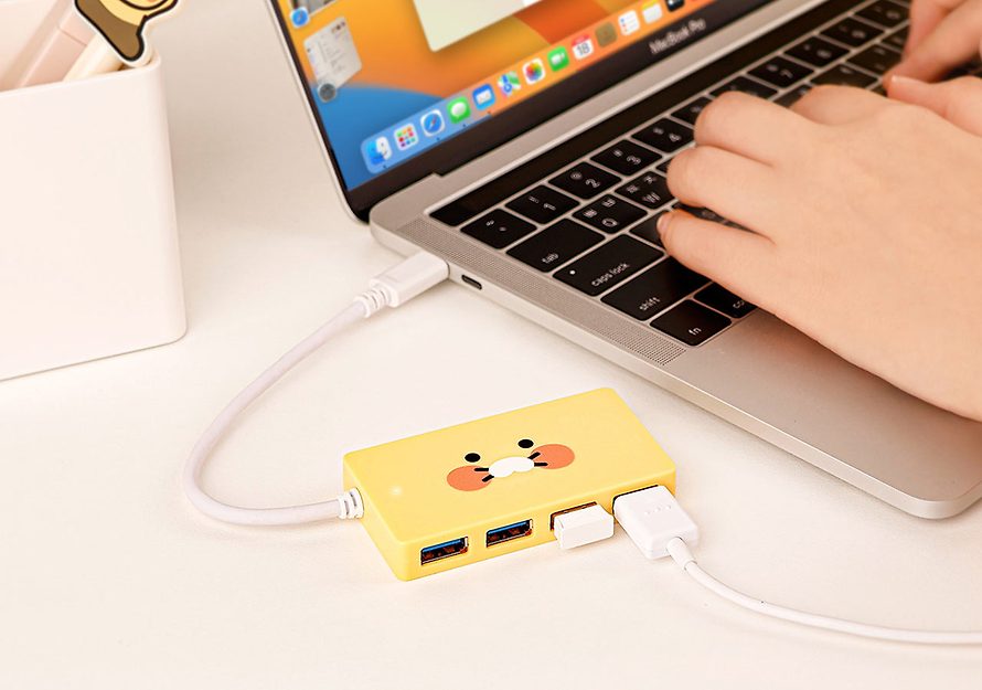 [KAKAO FRIENDS] USB Mega Hub Choonsik OFFICIAL MD