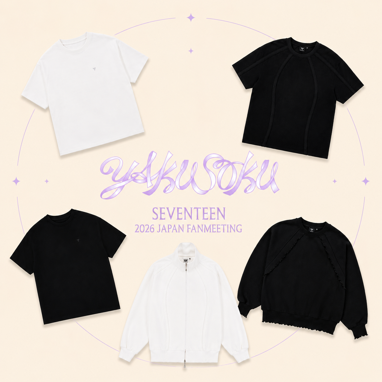 [SEVENTEEN]  SEVENTEEN 2026 JAPAN FANMEETING 'YAKUSOKU' Official Merch. (Apparel ver.)