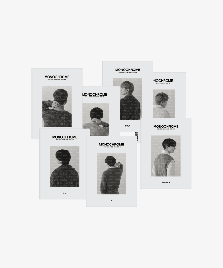 [BTS] BTS MONOCHROME Official Merch Official MD