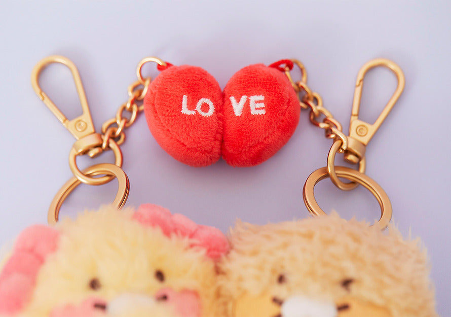 [KAKAO FRIENDS] choonsik love magnet keyring doll set