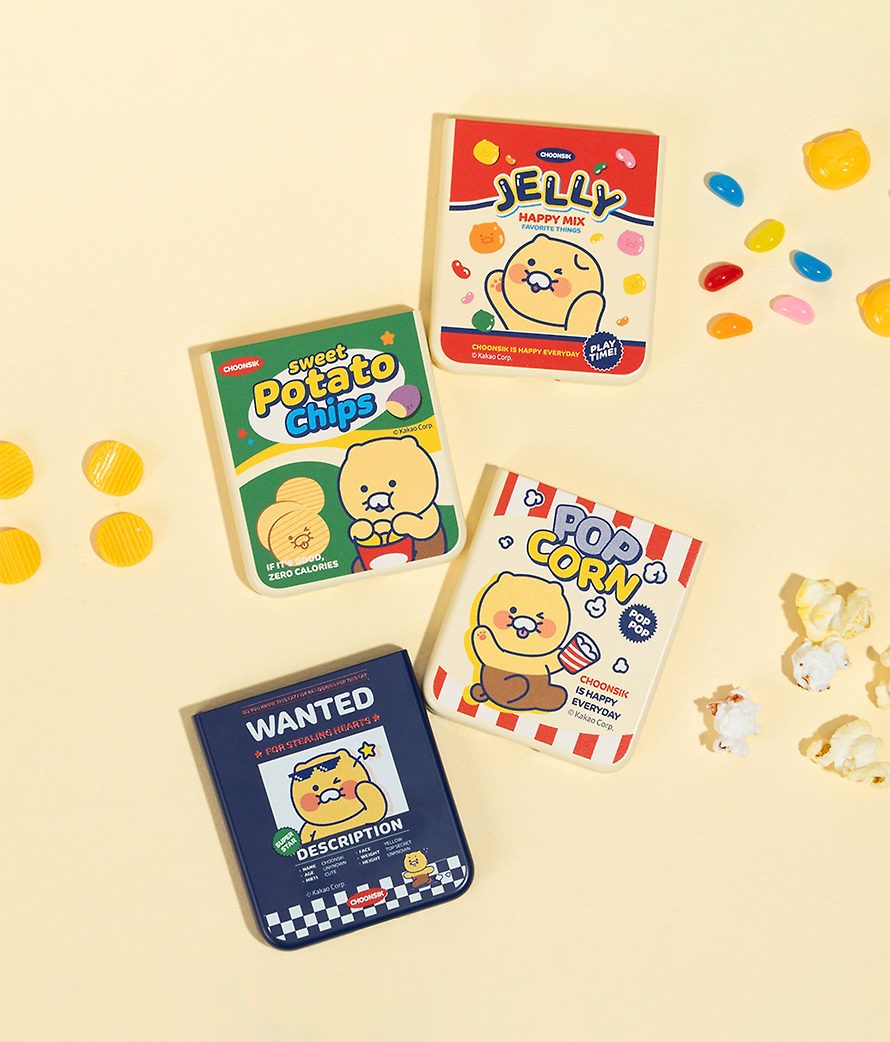 [KAKAO FRIENDS] Z Flip6 Snack Magnetic Case Chunsik Jelly OFFICIAL MD