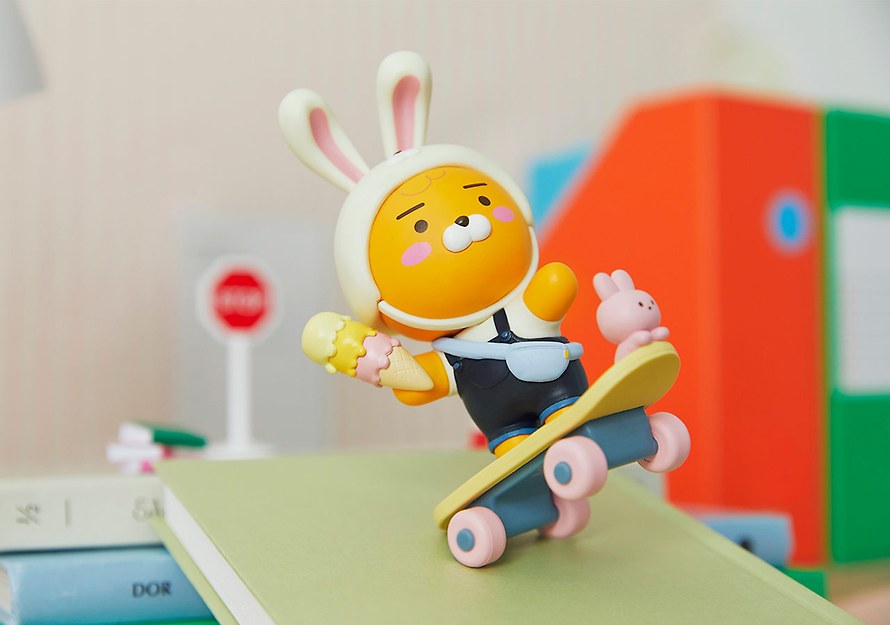 [KAKAO FRIENDS] Desk skateboard figure OFFICIAL MD