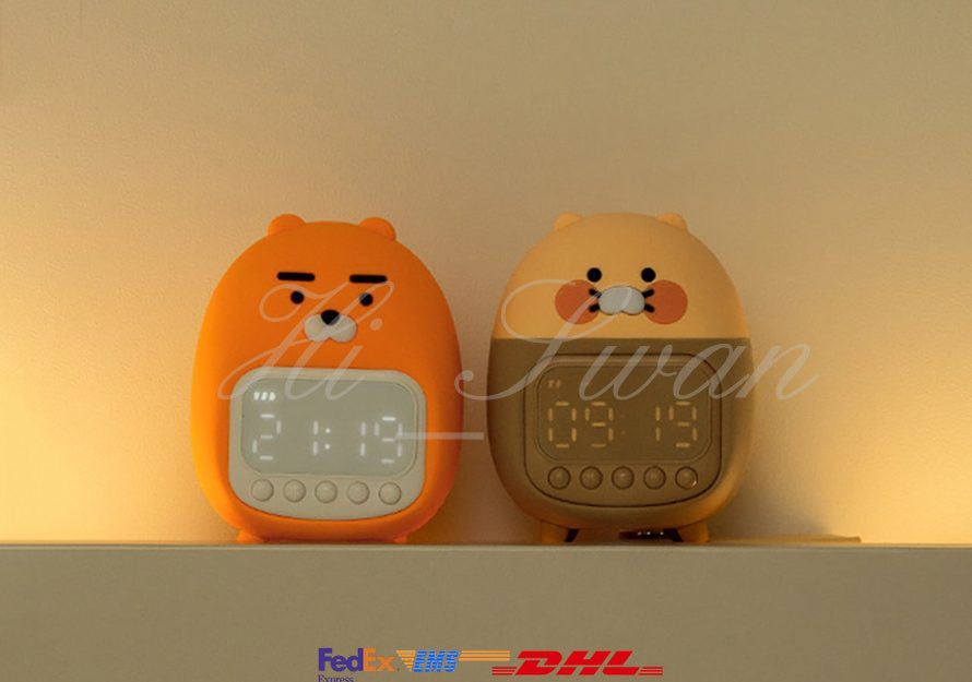 [KAKAO FRIENDS] Mood light clock Choonsik Ryan OFFICIAL MD