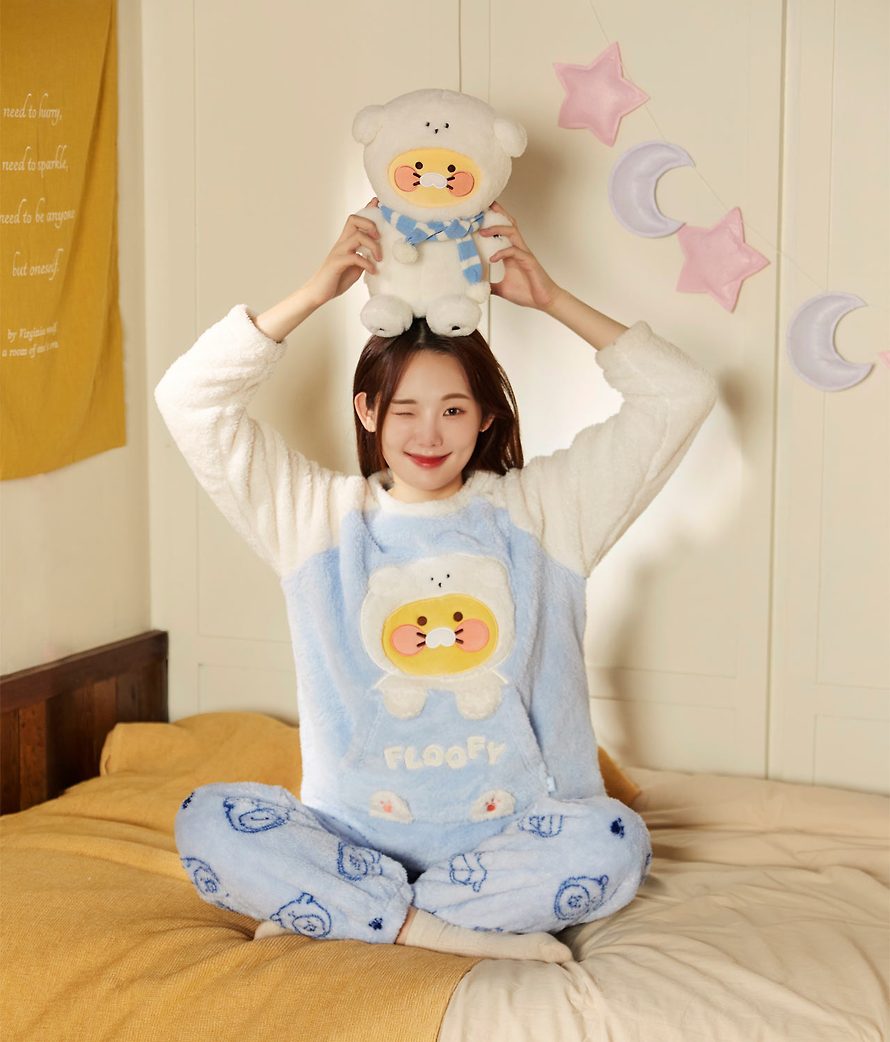 [KAKAO FRIENDS] Floofy Friends Pajama for Women OFFICIAL MD