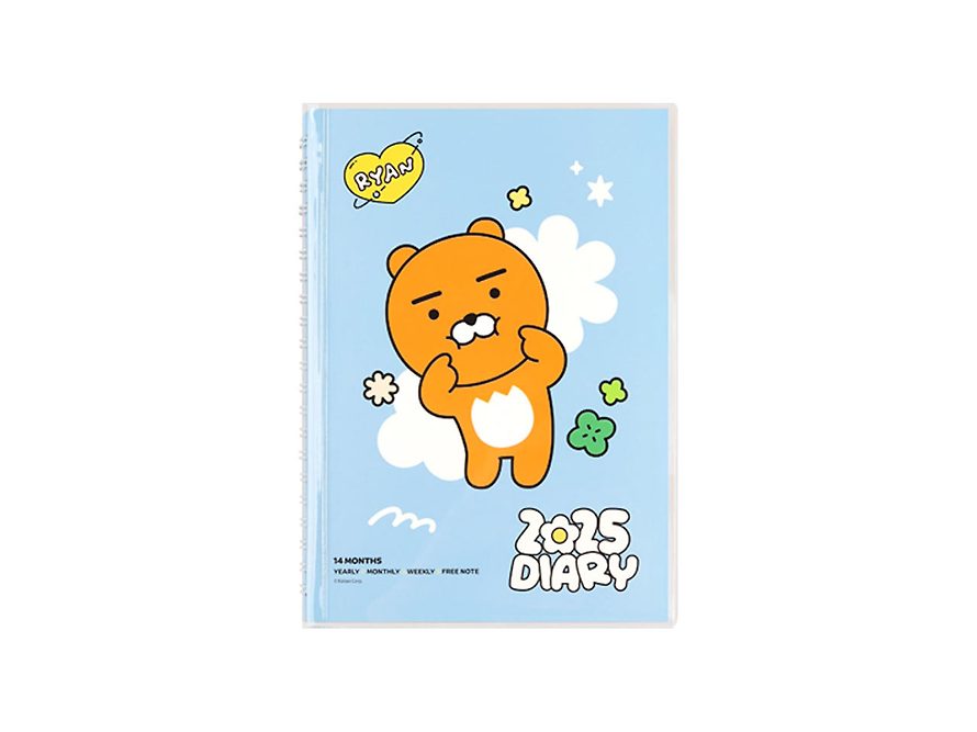 [KAKAO FRIENDS] Say Cheese 2025 Diary Ryan OFFICIAL MD