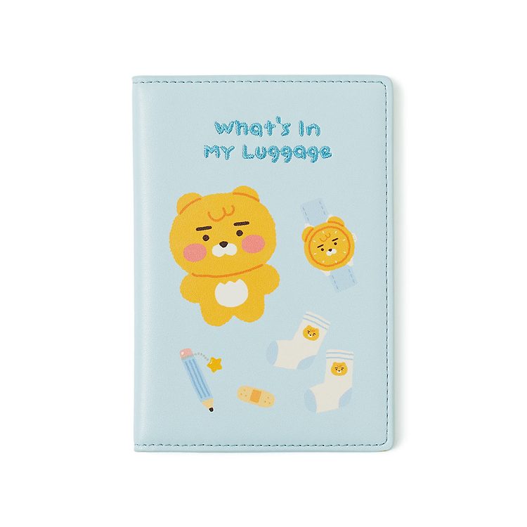 [KAKAO FRIENDS] Passport case Apeach Ryan Choonsik OFFICIAL MD