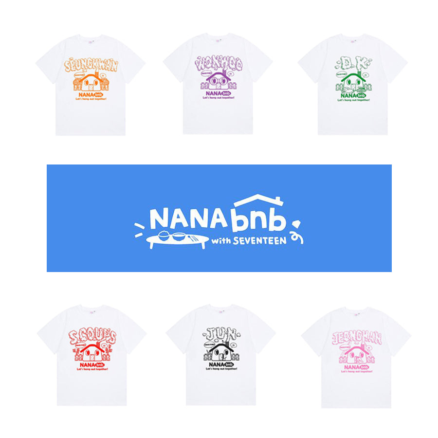 [SEVENTEEN]Nana's Guesthouse Official Merch T-Shirt