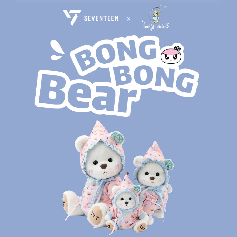 [SEVENTEEN] Bongbongie x TeddyTales] Limited Edition Bongbong Bear