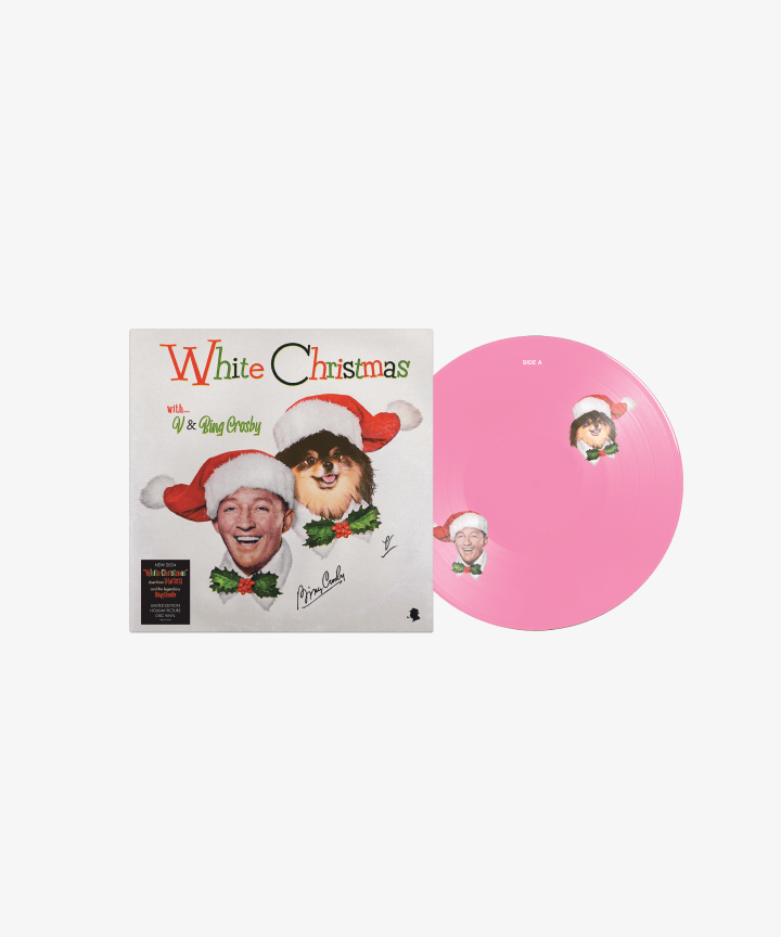 [BTS] v x bing crosby_white christmas [hot pink picture disc 12" single]