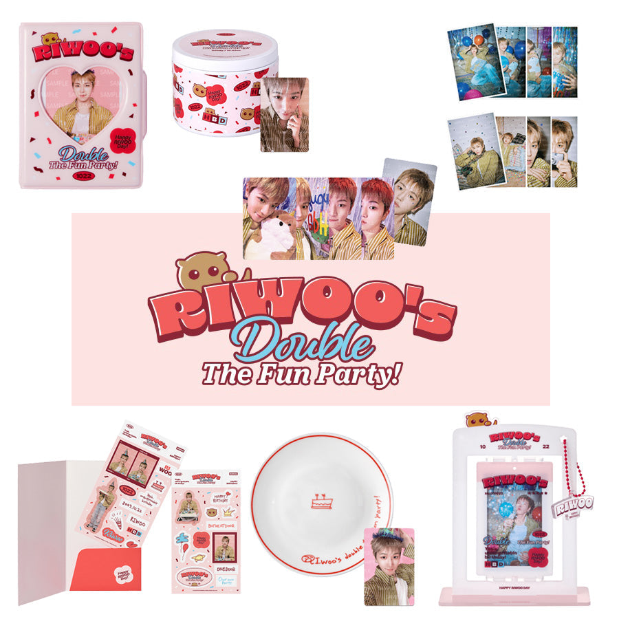 [BOYNEXTDOOR] RIWOO's 'Double The Fun Party' Merch.