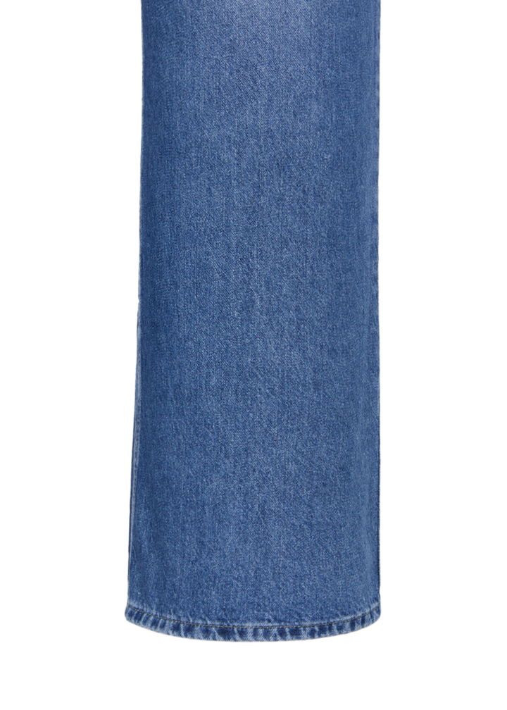 Men's Gradient Wide Denim Pants (Light Blue) Worn by NMIXX