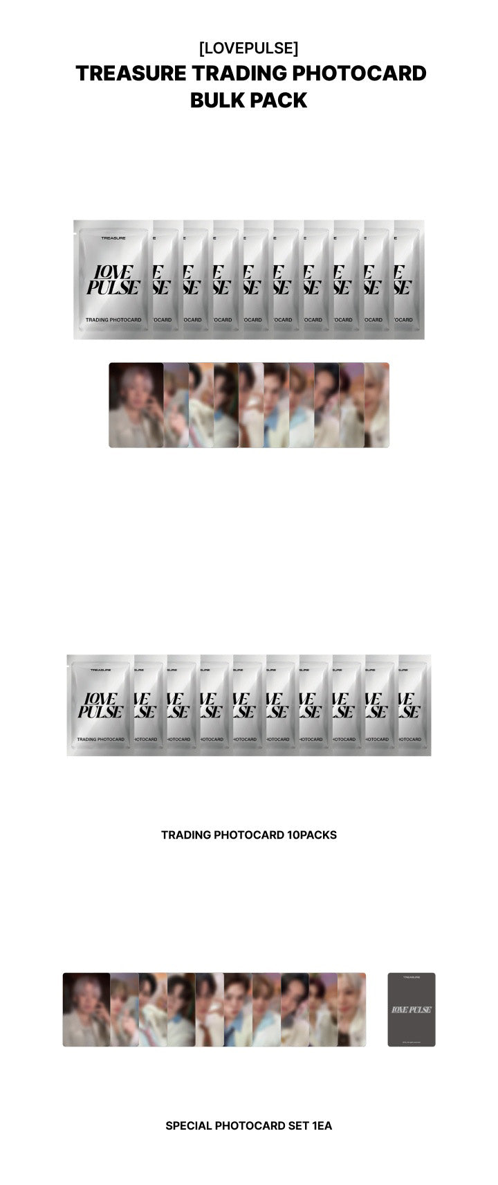[TREASURE] LOVE PULSE Official Merch
