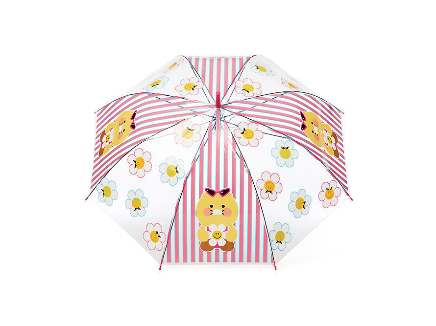 WiggleWiggle x Kakao Friends Transparent Umbrella Chunsik