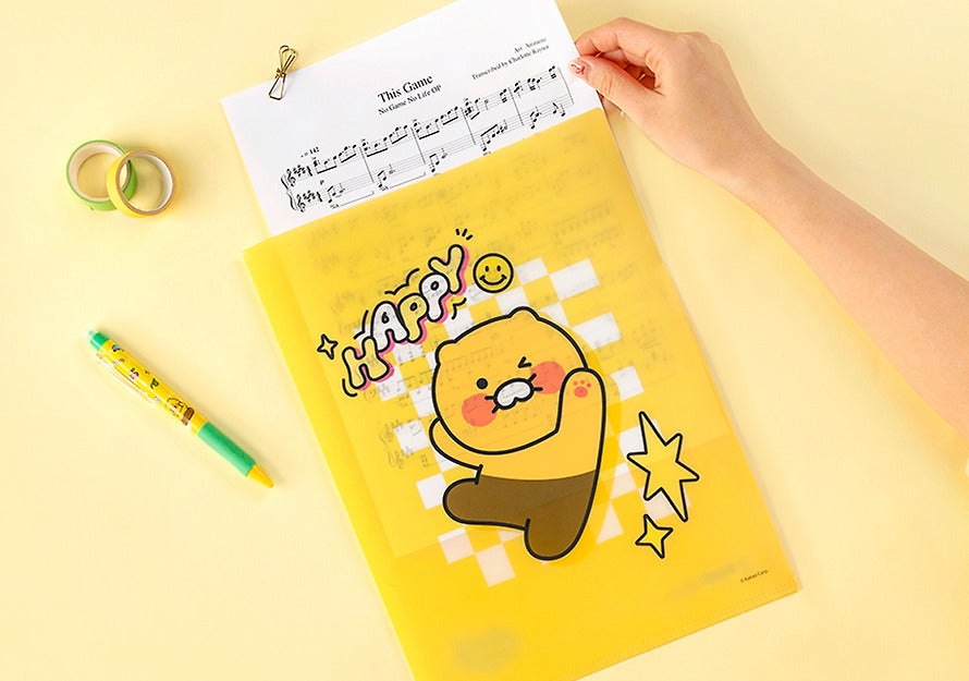 [KAKAO FRIENDS] say cheese 2-pocket file