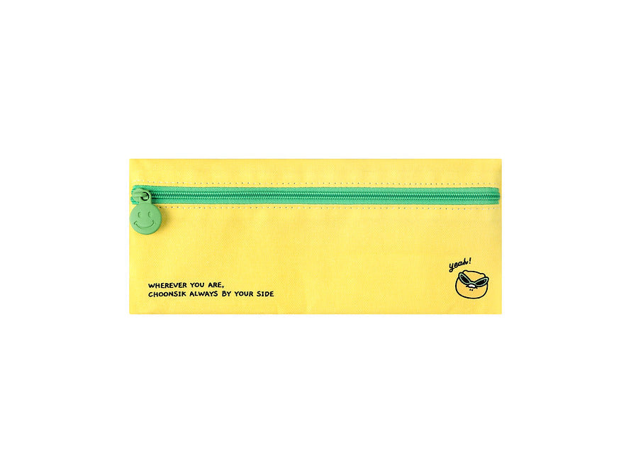 [KAKAO FRIENDS] say cheese fabric flat pencil case