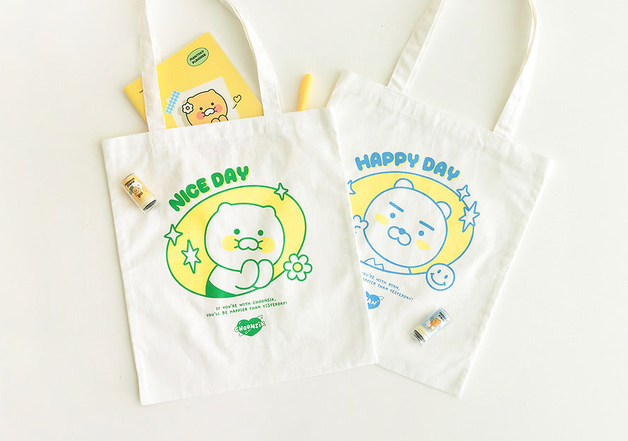 [KAKAO FRIENDS] say cheese simple eco bag