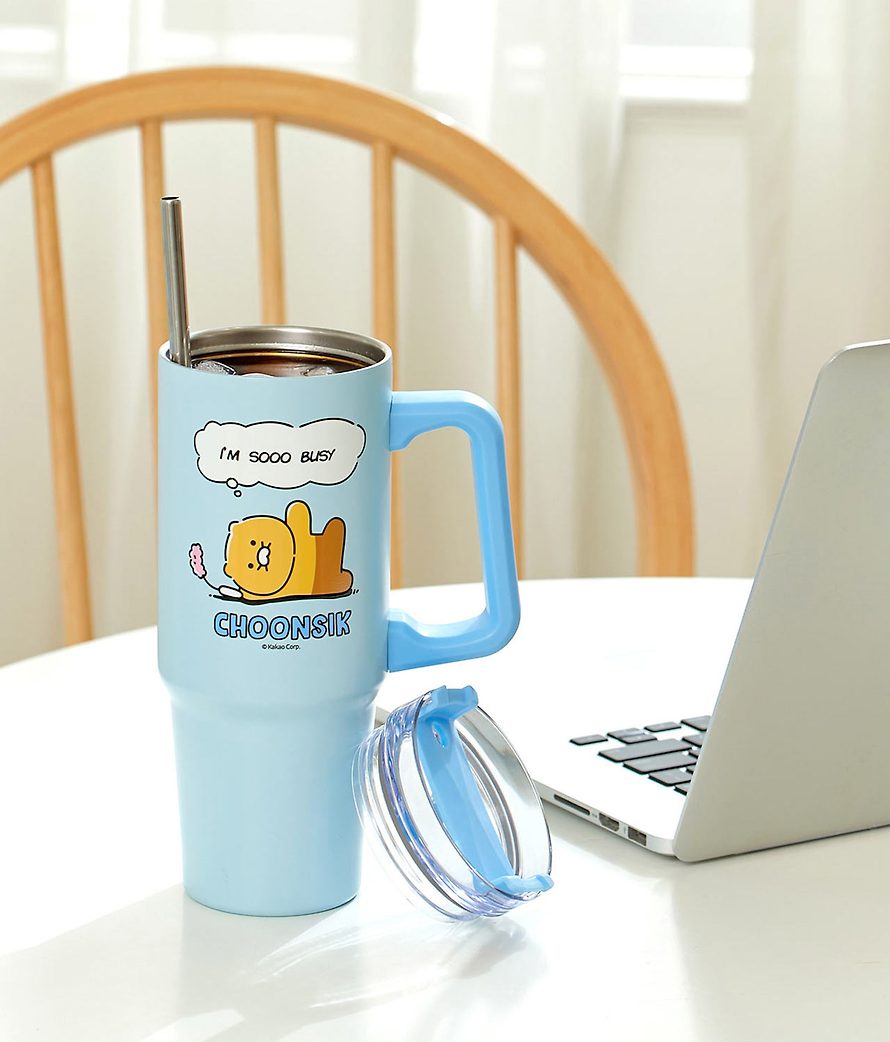 [KAKAO FRIENDS] Chunsik Tumbler 887 ml OFFICIAL MD