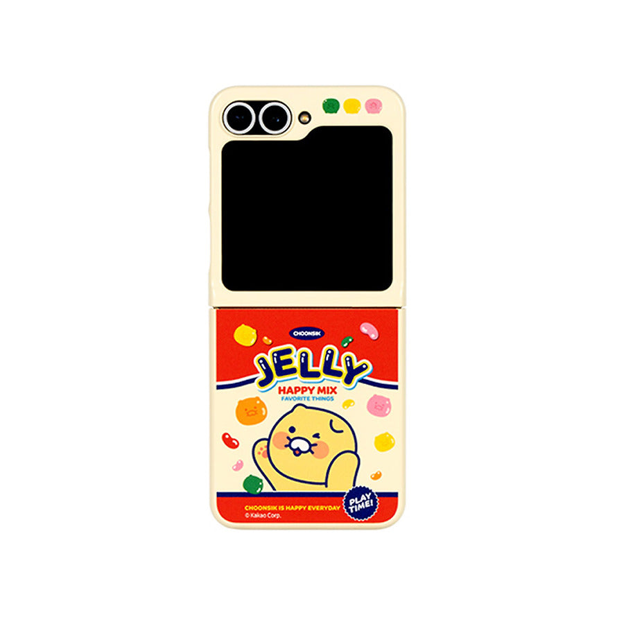 [KAKAO FRIENDS] Z Flip6 Snack Magnetic Case Chunsik Jelly OFFICIAL MD