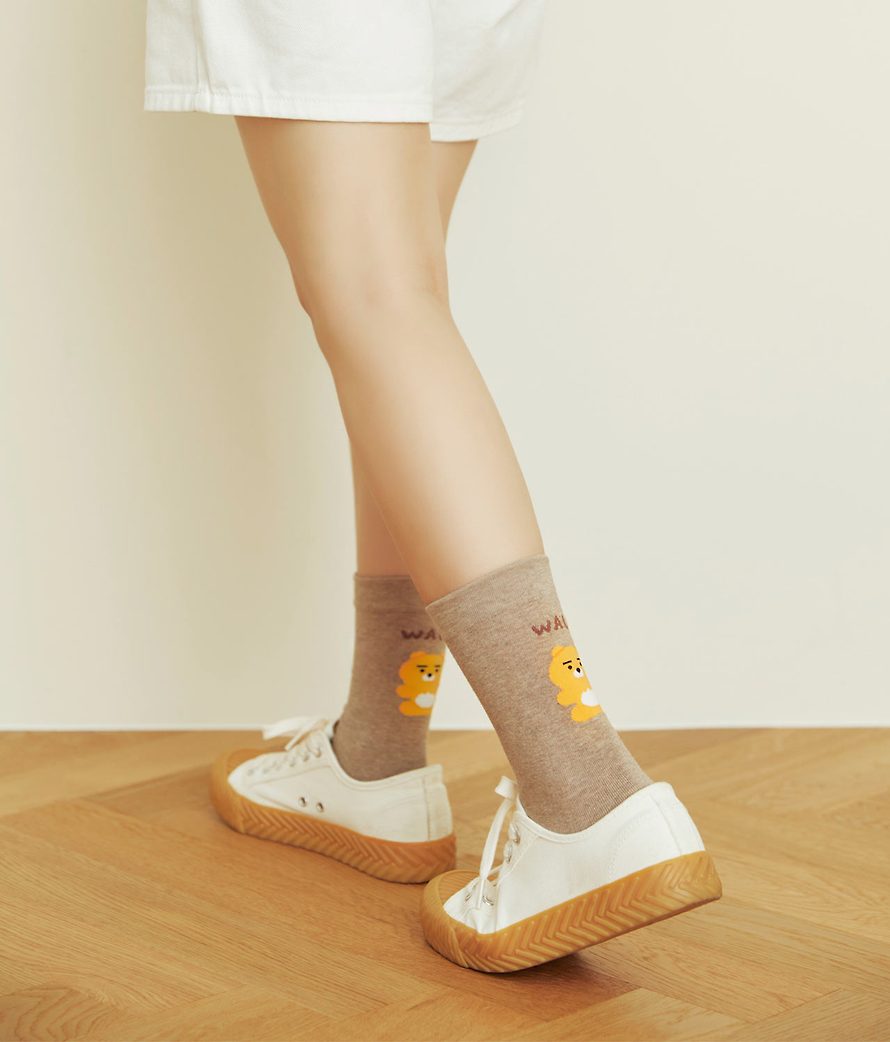 [KAKAO FRIENDS] Daily Socks Melange OFFICIAL MD