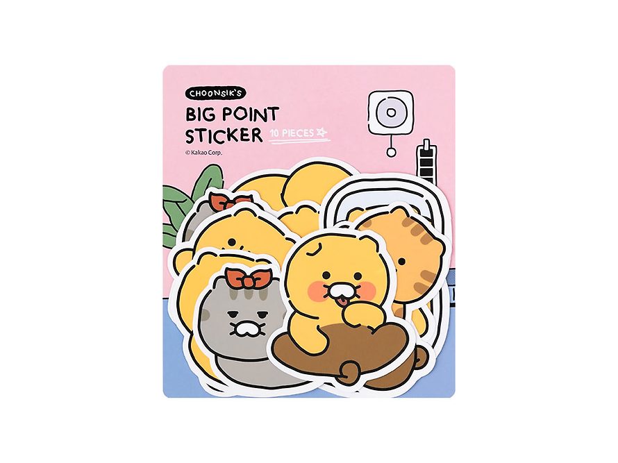 [KAKAO FRIENDS] Chunsik's Removable Sticker Set OFFICIAL MD