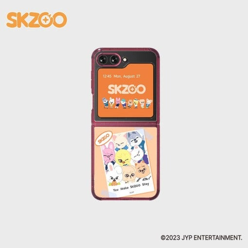 KZOO Eco Friends Case for Galaxy Z Flip5 ??Frame Style