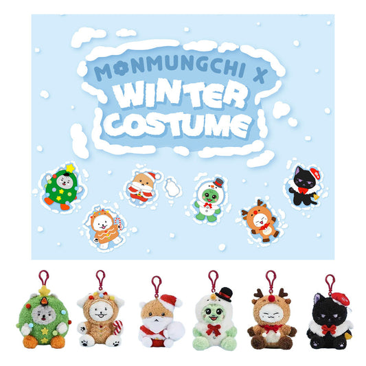 [MONSTA X] 2025 MONSTA X MONMUNGCHI Winter Edition Plush Keyring Costume